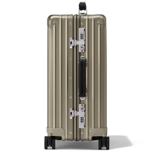 Maleta de cabina compacta en aluminio - Titanio