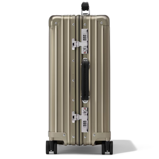 Maleta de cabina compacta en aluminio - Titanio